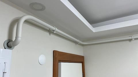 Evin içindeki doğalgaz borusu nasıl boyanır? 
