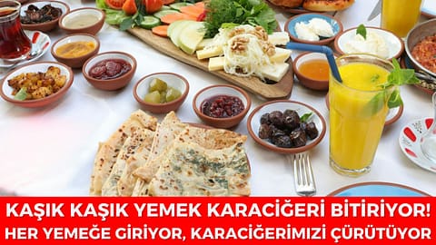 Kaşık kaşık yemek karaciğeri bitiriyor! Her yemeğe giriyor, karaciğerimizi çürütüyor: Ömürden 10 yıl çalıyor, damar tıkanmasına sebep oluyor