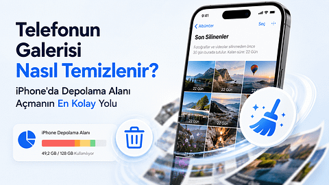 Telefonun Galerisi Nasıl Temizlenir? iPhone’da Depolama Alanı Açmanın En Kolay Yolu