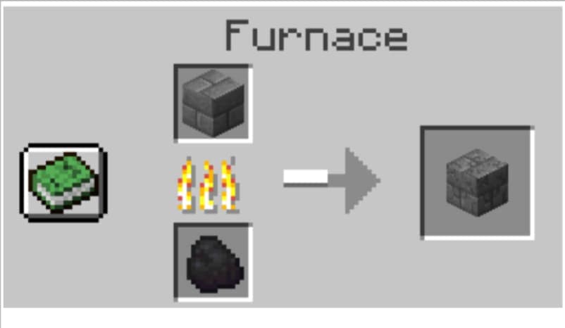 Minecraft düzgün taş yapım aşaması